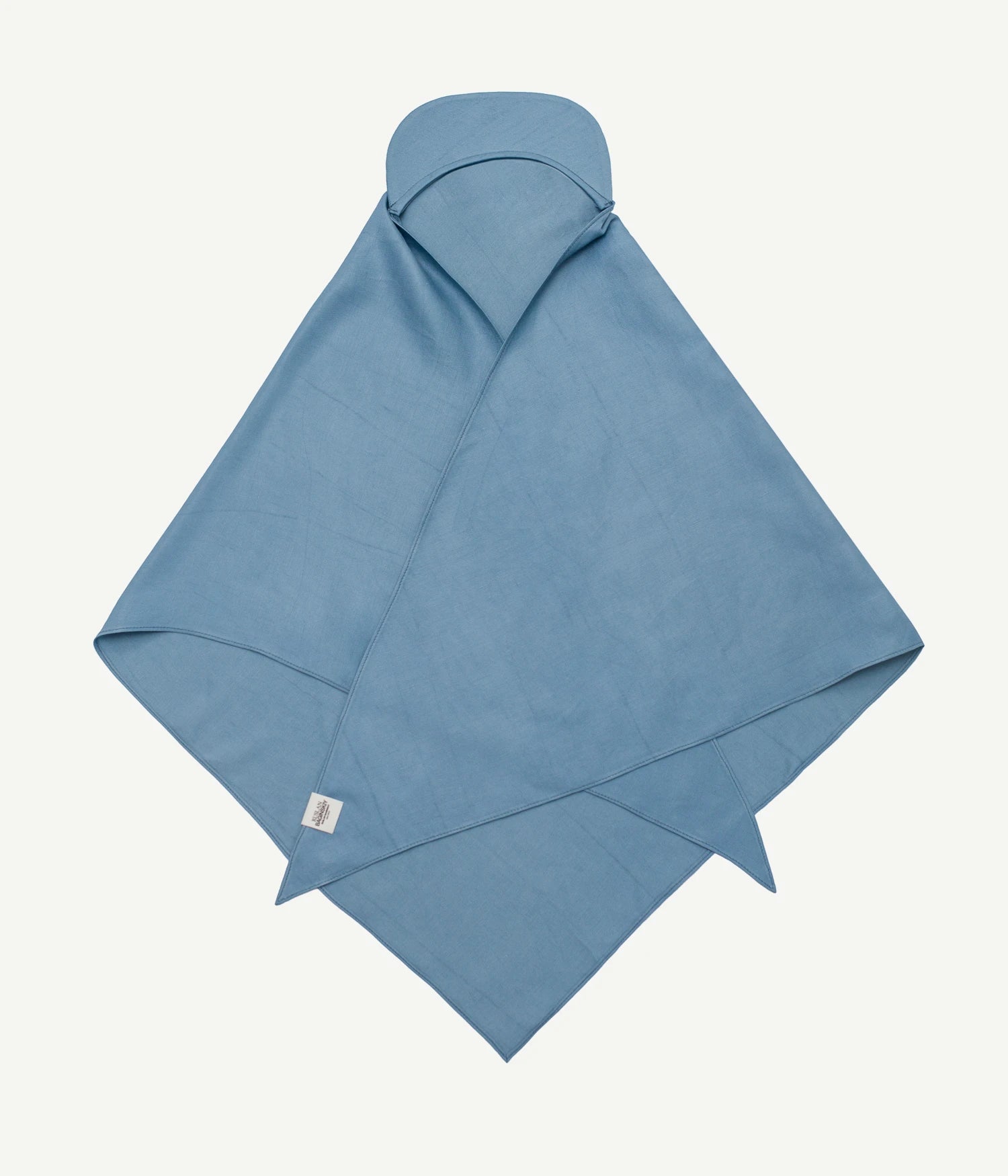 44_40, Logo-patch Linen-Blend Scarf Visor