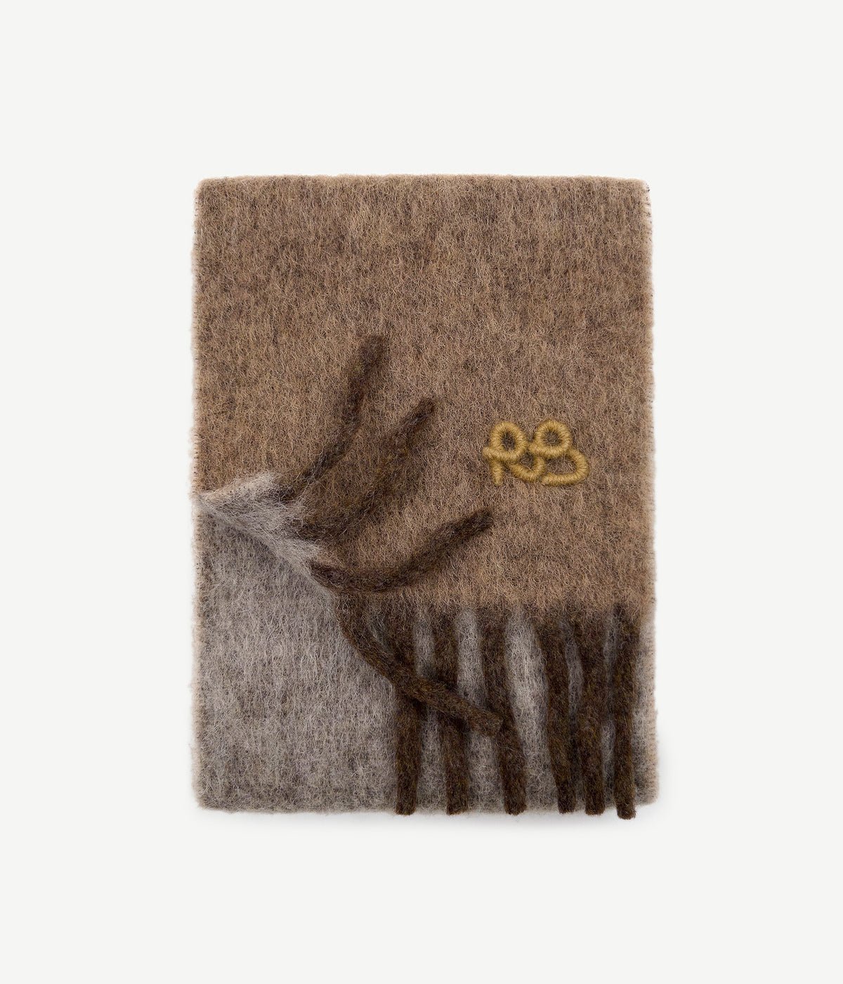 All Knits, Fringed Alpaca-blend Scarf Mid