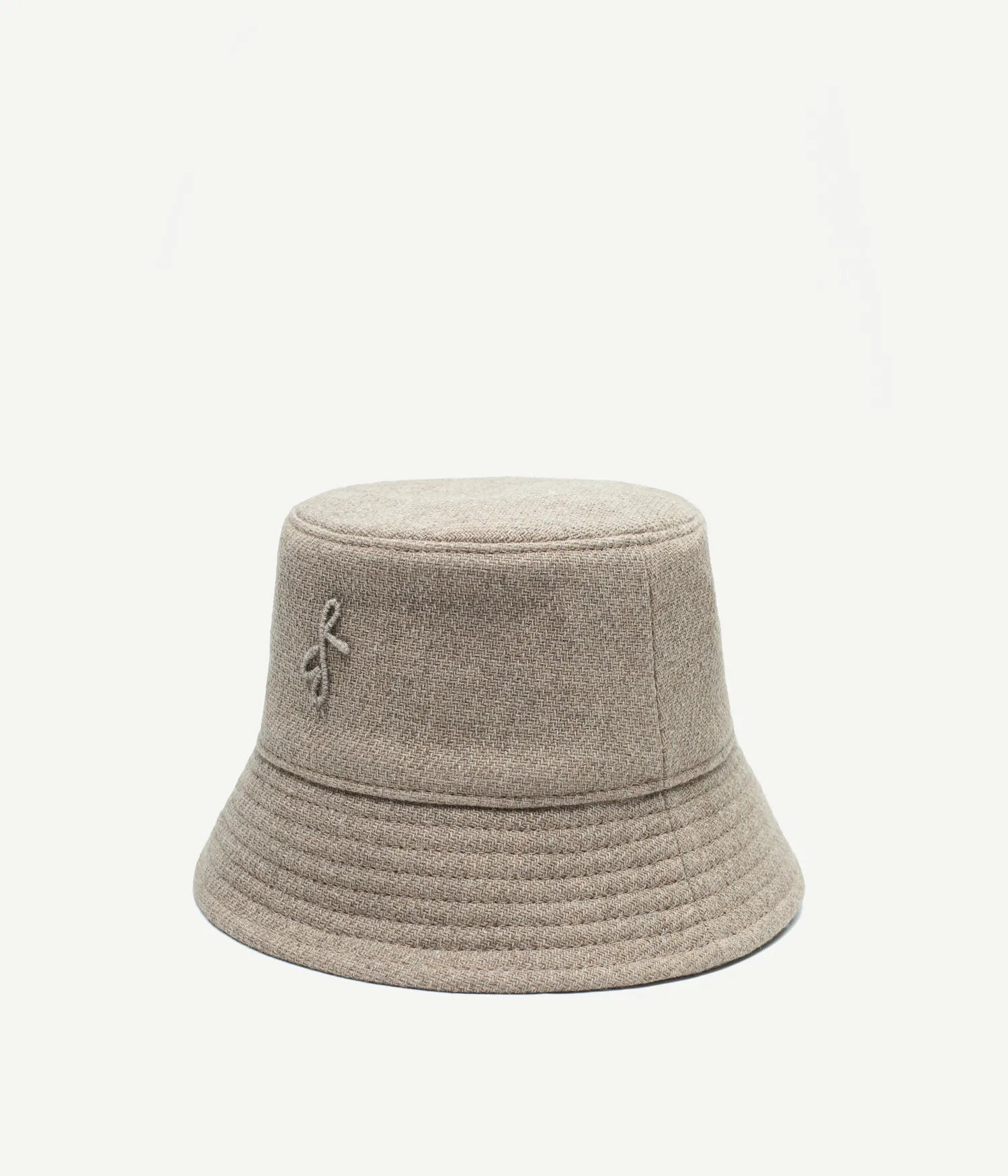 Monogram-embellished Bucket Hat