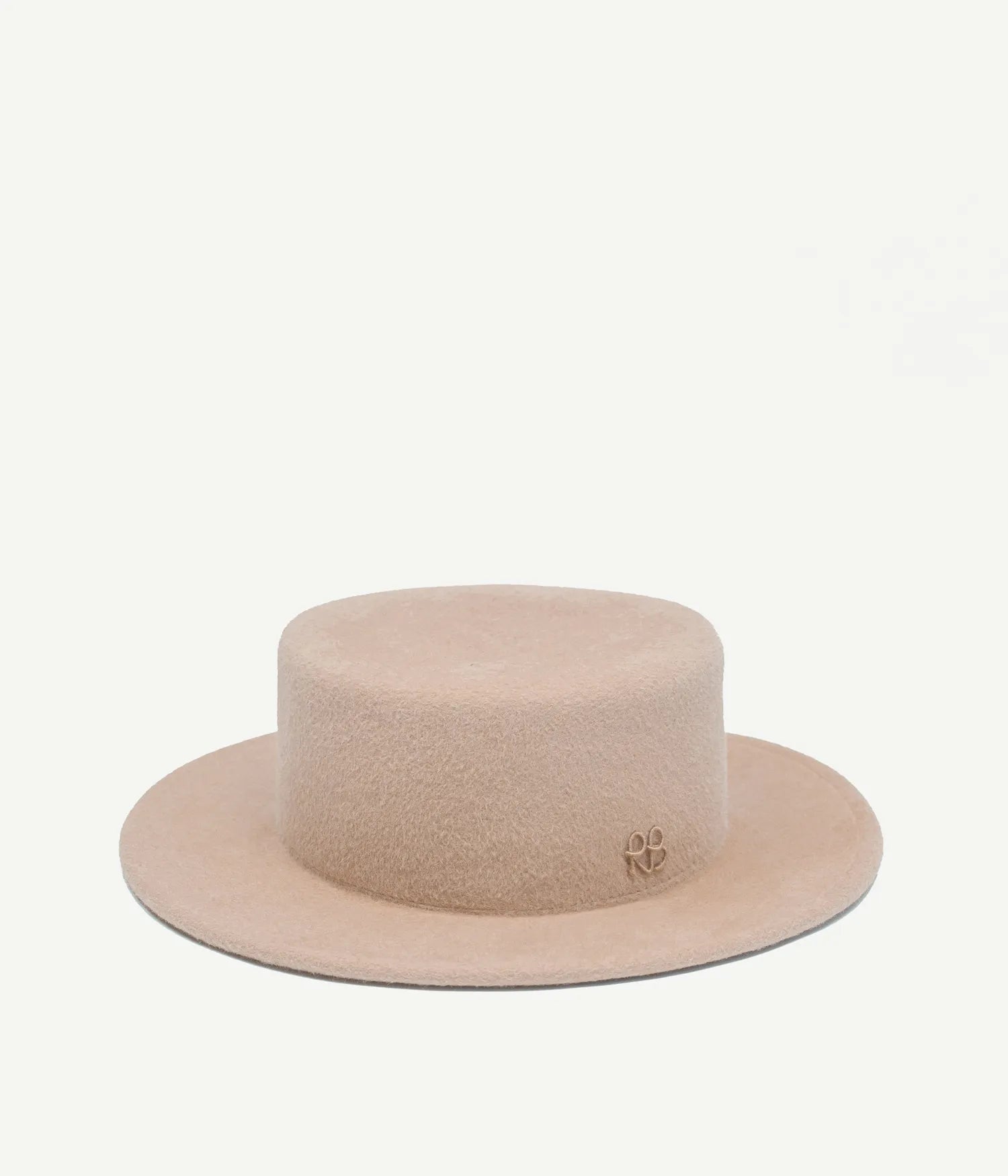 Logo-embellished Canotier Hat