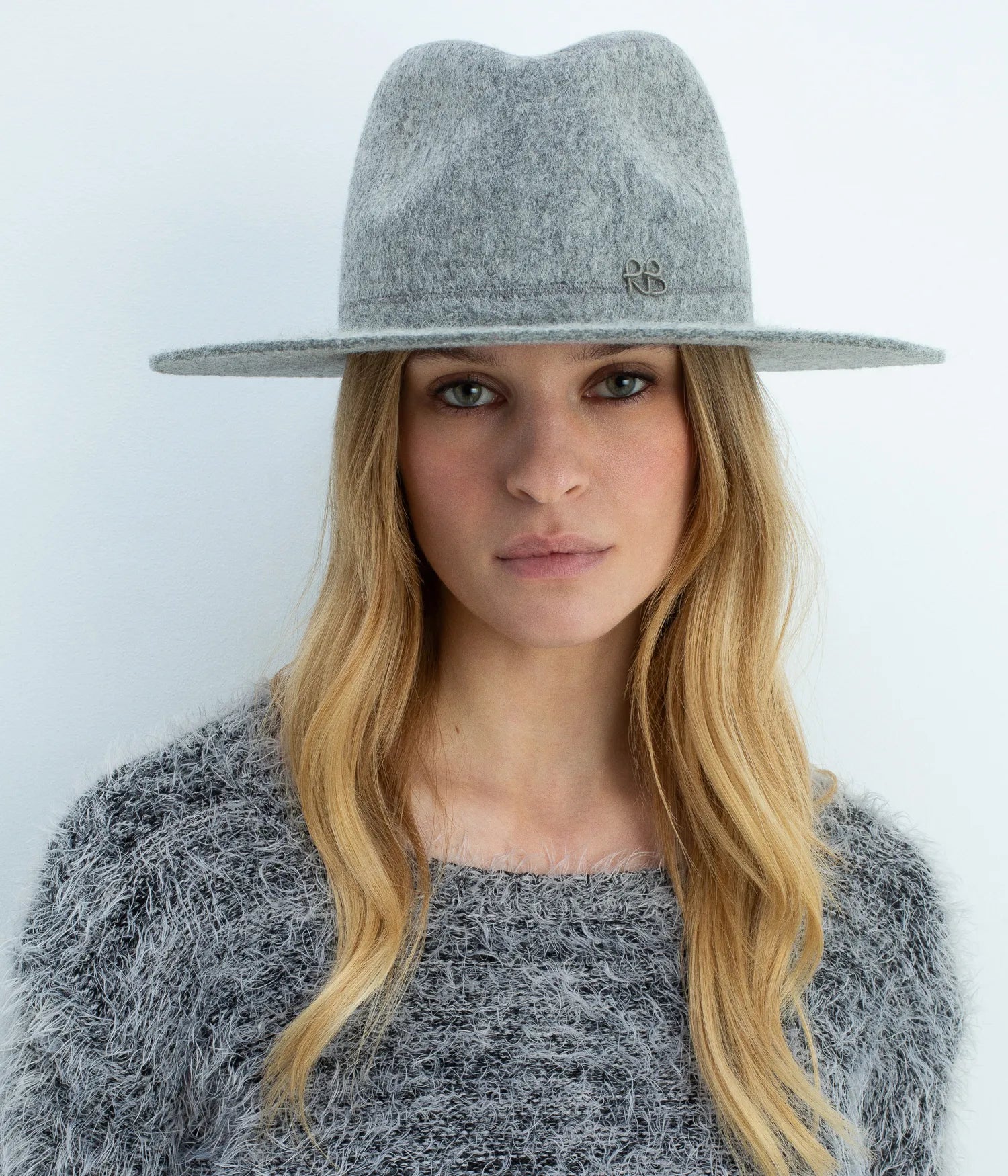 Logo-Embellished Fedora Hat