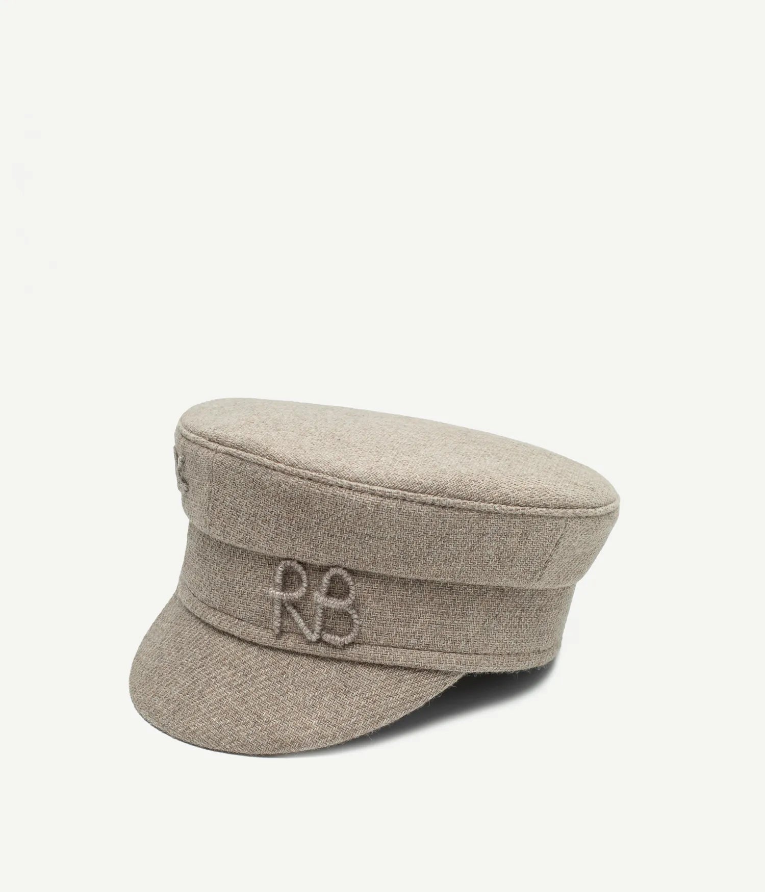 Logo-embellished Baker Boy Cap