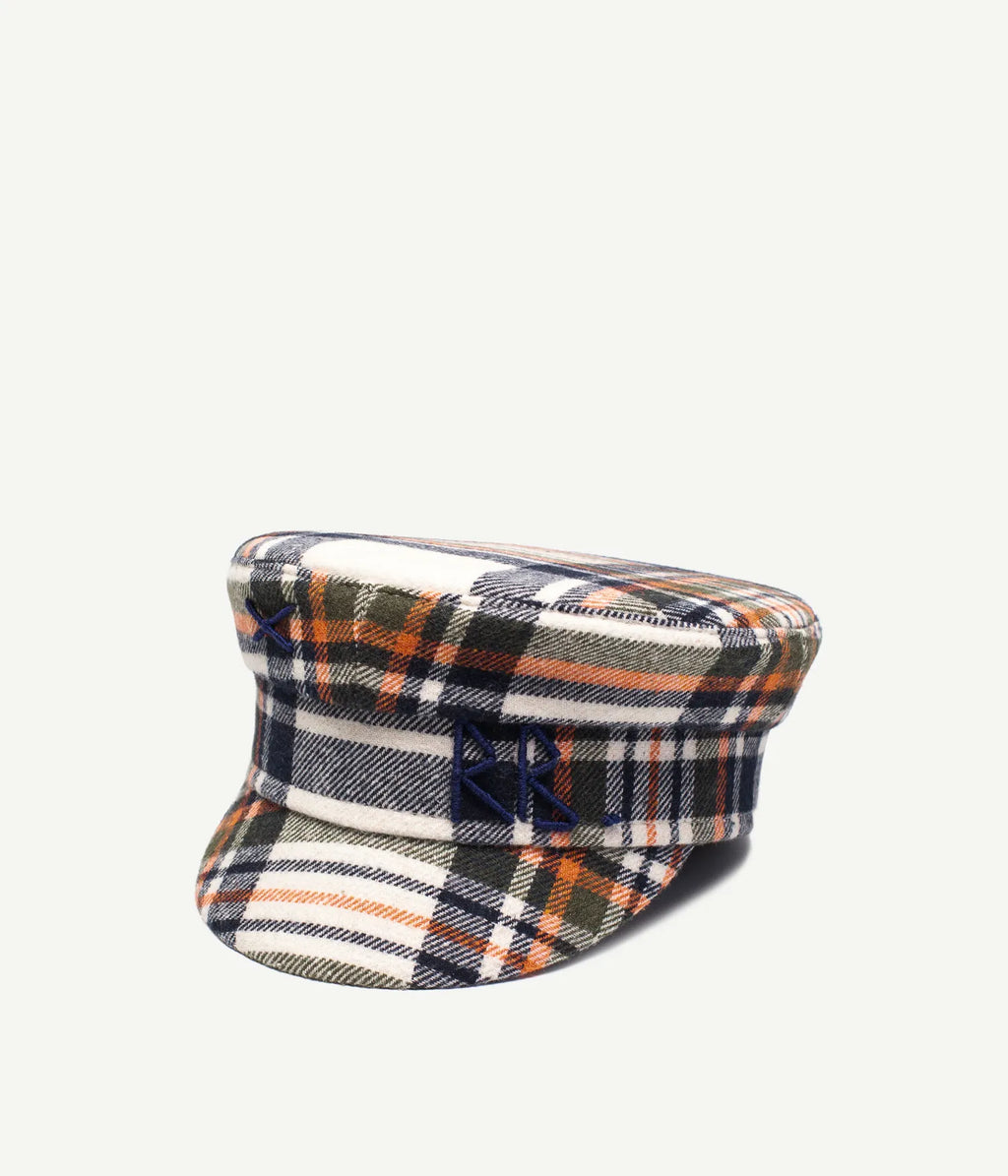 【10％OFF】 Boy Baker Plaid Logo-embellished Cap Hats Baginskiy Ruslan • 帽子