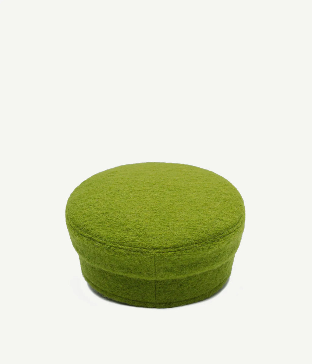 Logo-Embellished Baker Boy Cap • Ruslan Baginskiy Hats