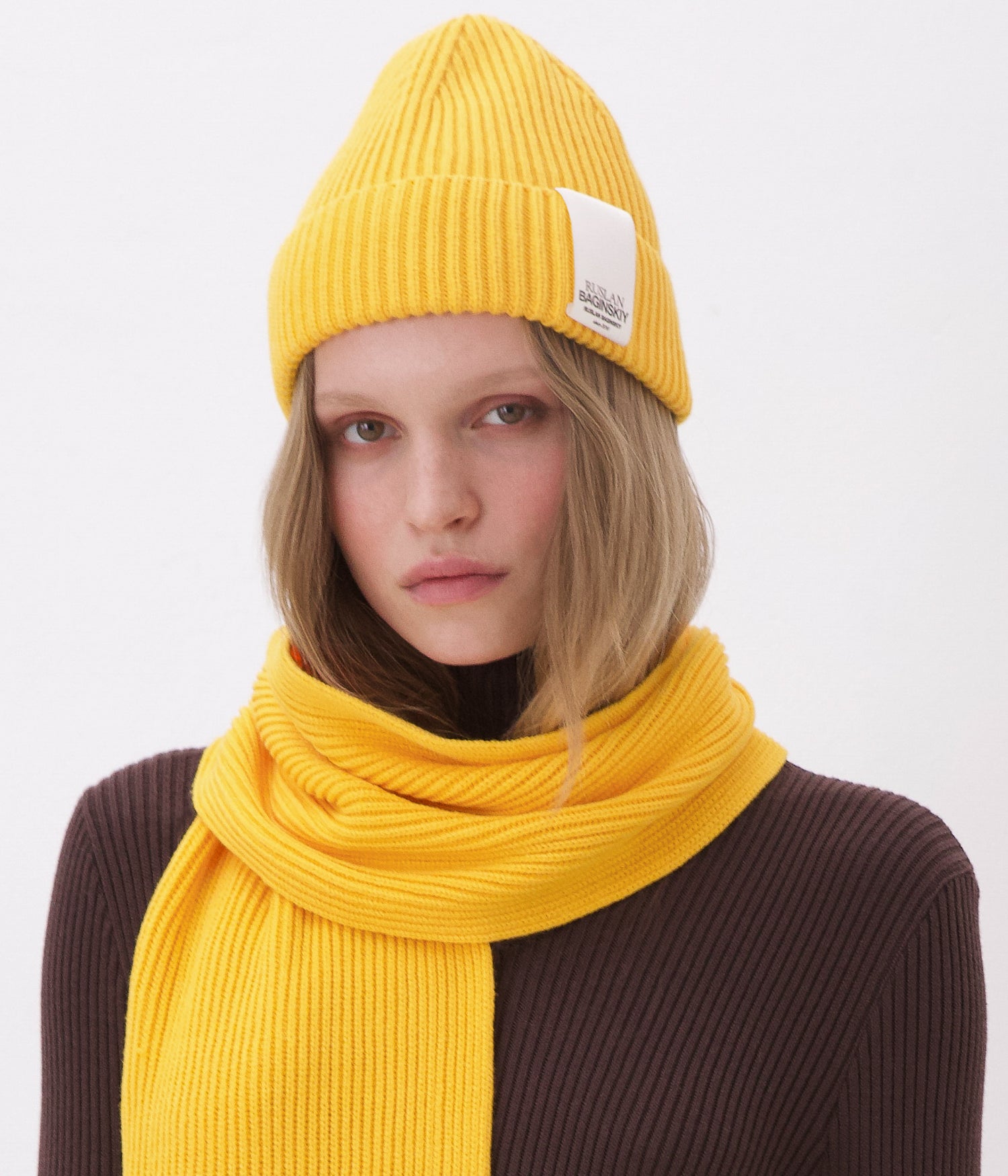 Beanie Hat, Appliquéd Wool-blend beanie BN004-VWNE