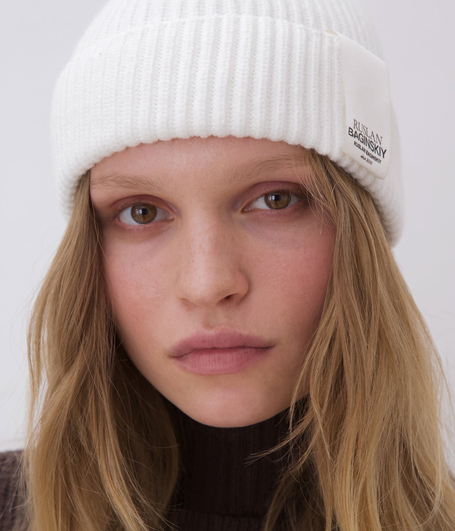 Beanie Hat, Appliquéd Wool-blend beanie BN035-VWNE