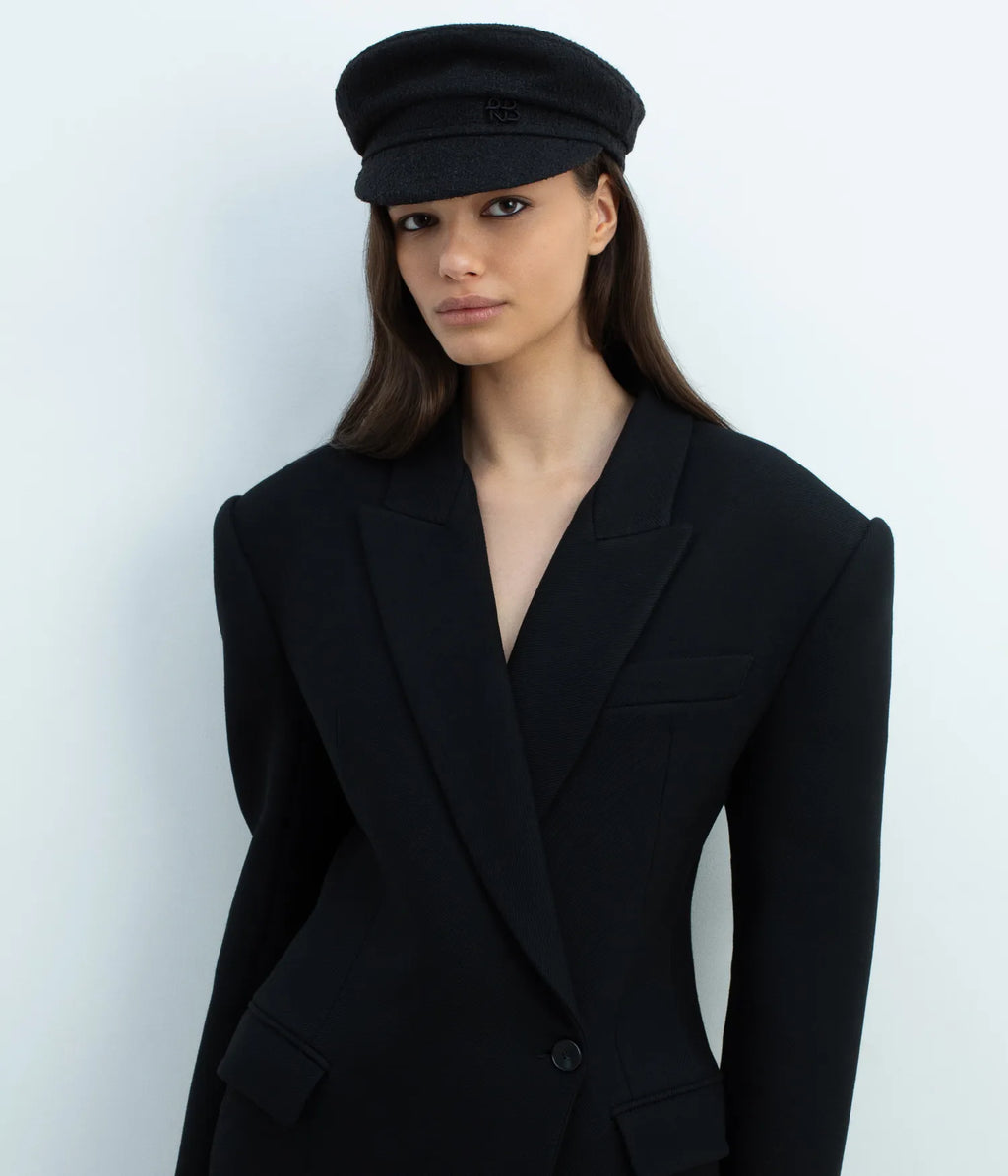 ハット RUSLAN BAGINSKIY FW25 (KPC033PF25 WP PLS MRBBLACK) Foldable Oversized Hat • Ruslan Baginskiy Hats & Accessories