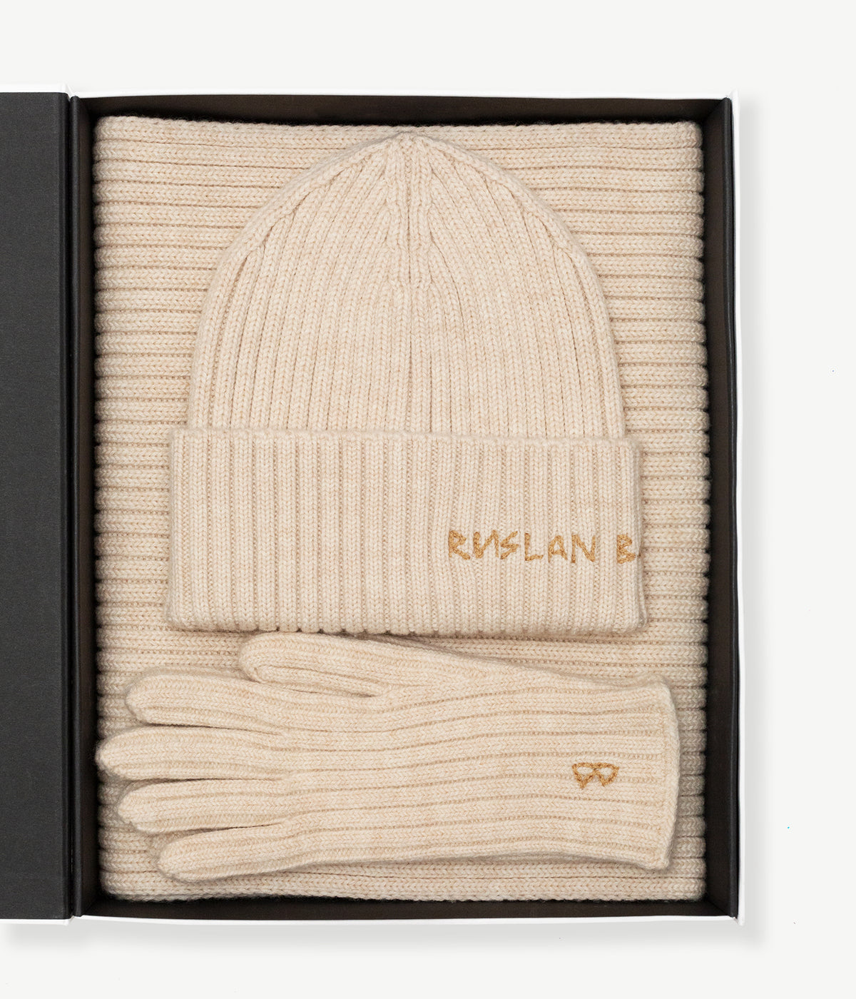 Gift Sets, Gift Set: Scarf + Beanie + Gloves (with Gift Box)