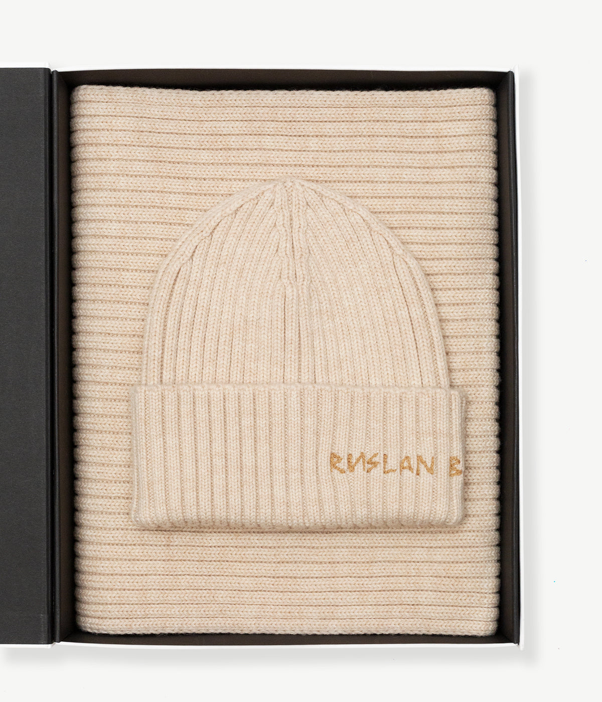 Gift Sets, Gift Set: Scarf + Beanie (with Gift Box)