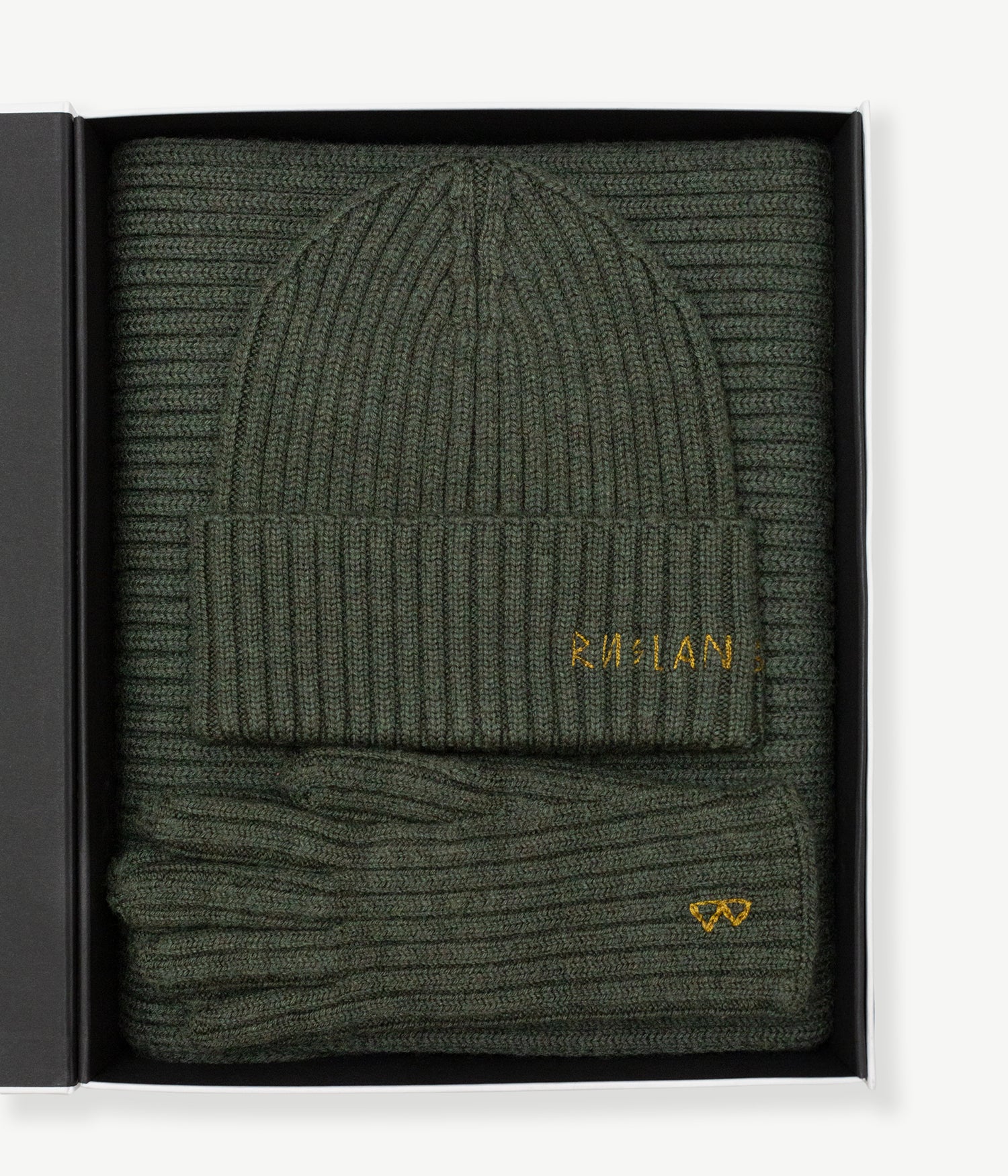 Gift Set: Scarf + Beanie + Gloves (with Gift Box)