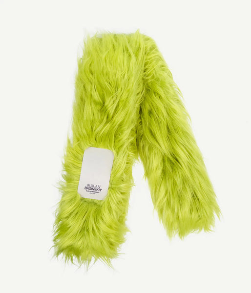 スカーフ Pacifist military design Long Hair Sheepskin Scarf Maharishi Pacifist military design Long Hair Sheepskin Scarf