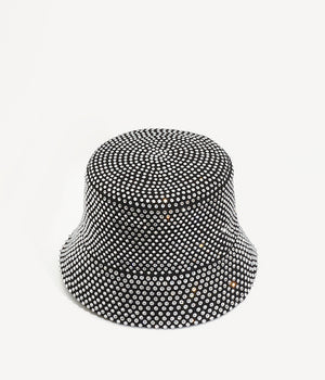 Crystal-embellished Bucket Hat BCT100-C-DMD-XS Ruslan Baginskiy