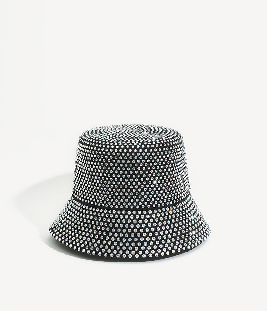 Crystal-embellished Bucket Hat BCT100-C-DMD-XS Ruslan Baginskiy