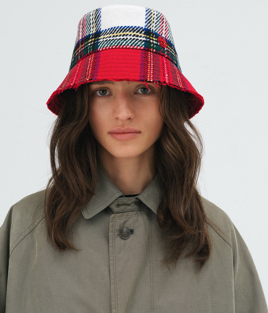 Check Bucket Hat BCT002/034-WA-WP-PLD-RWRB-XXS Ruslan Baginskiy