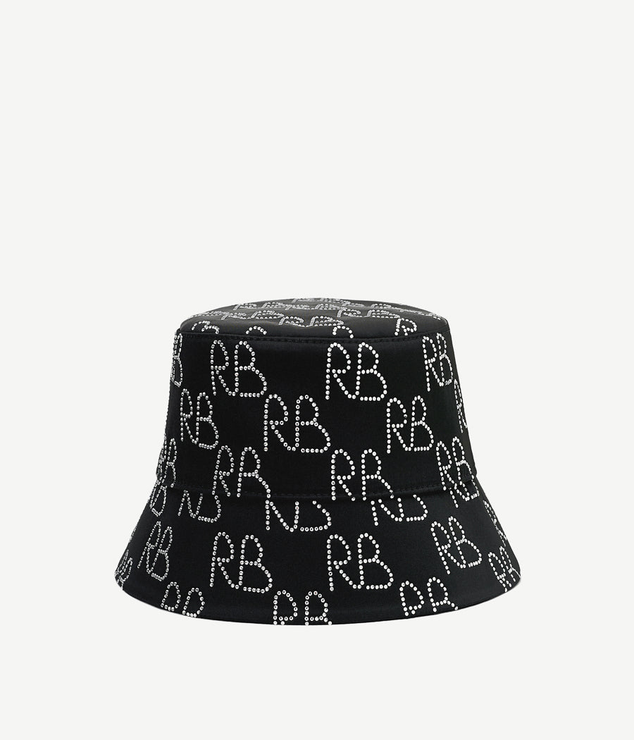 Crystal-embellished Logo Bucket Cap BCT033-P-DMD-PTR-XXS Ruslan Baginskiy