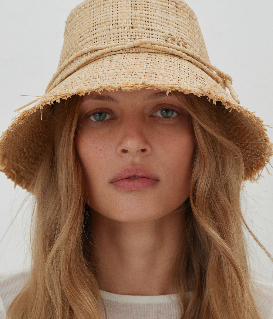 Photo, Bucket Hat, Monogram-embellished Bucket Hat