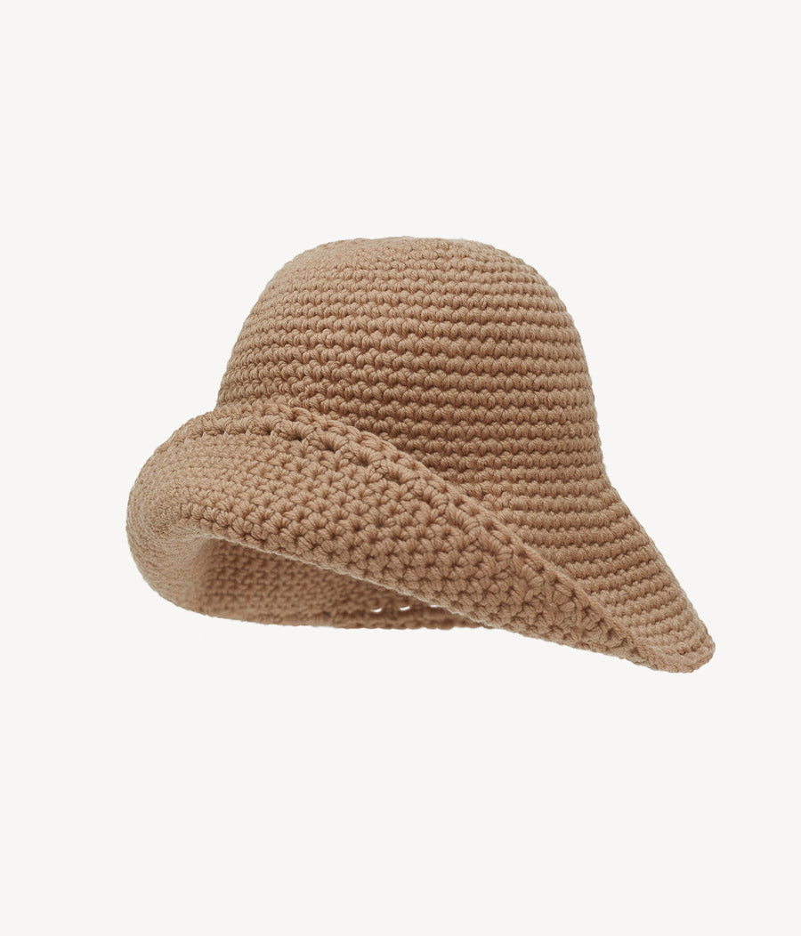 Knitted Bucket Hat BCT036-W-KN-WRB-OS Ruslan Baginskiy