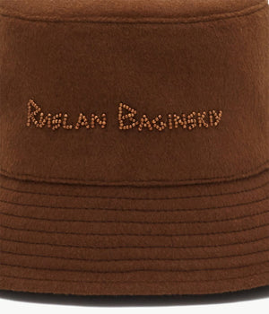 Beads-embellished Bucket Hat (Ruslan Baginskiy)
