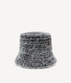 Shaggy Cotton-blend Bucket Hat