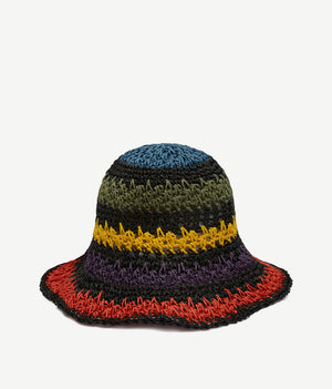 Knitted Bucket Hat BCT1978/033-STR-KN Ruslan Baginskiy