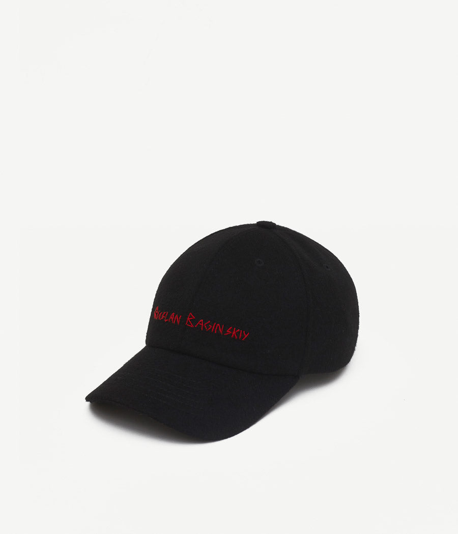 Photo, Baseball Caps, Hand-embroidered Wool Baseball Cap