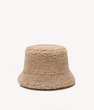 Monogram-embellished Lampshade Bucket Hat