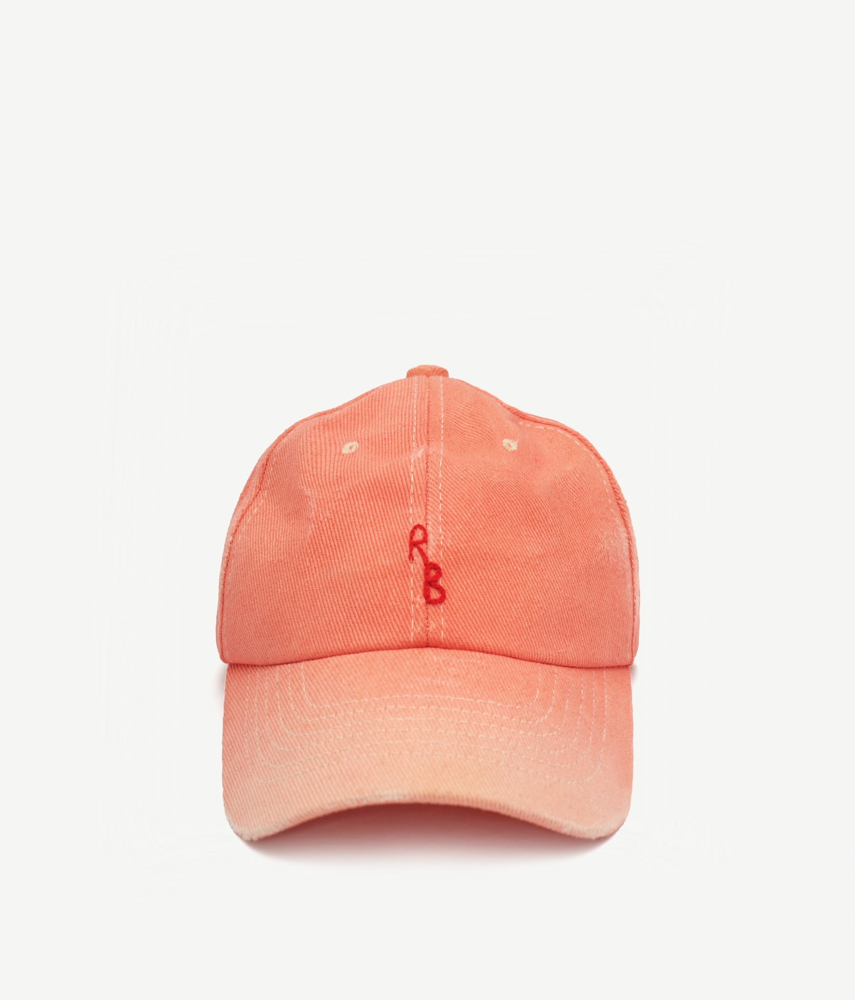Baseball Hand-embroidered Adventure Orange Cap