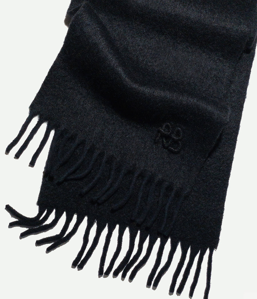 Photo, Scarf, Fringed Alpaca-blend Scarf Mid
