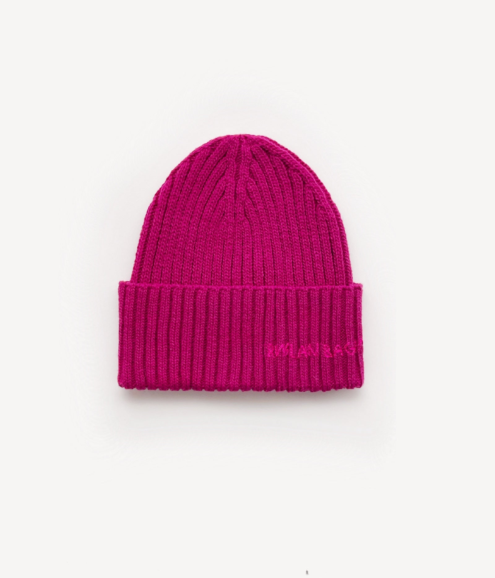 Pink, KIDS Hand-embroidered Beanie
