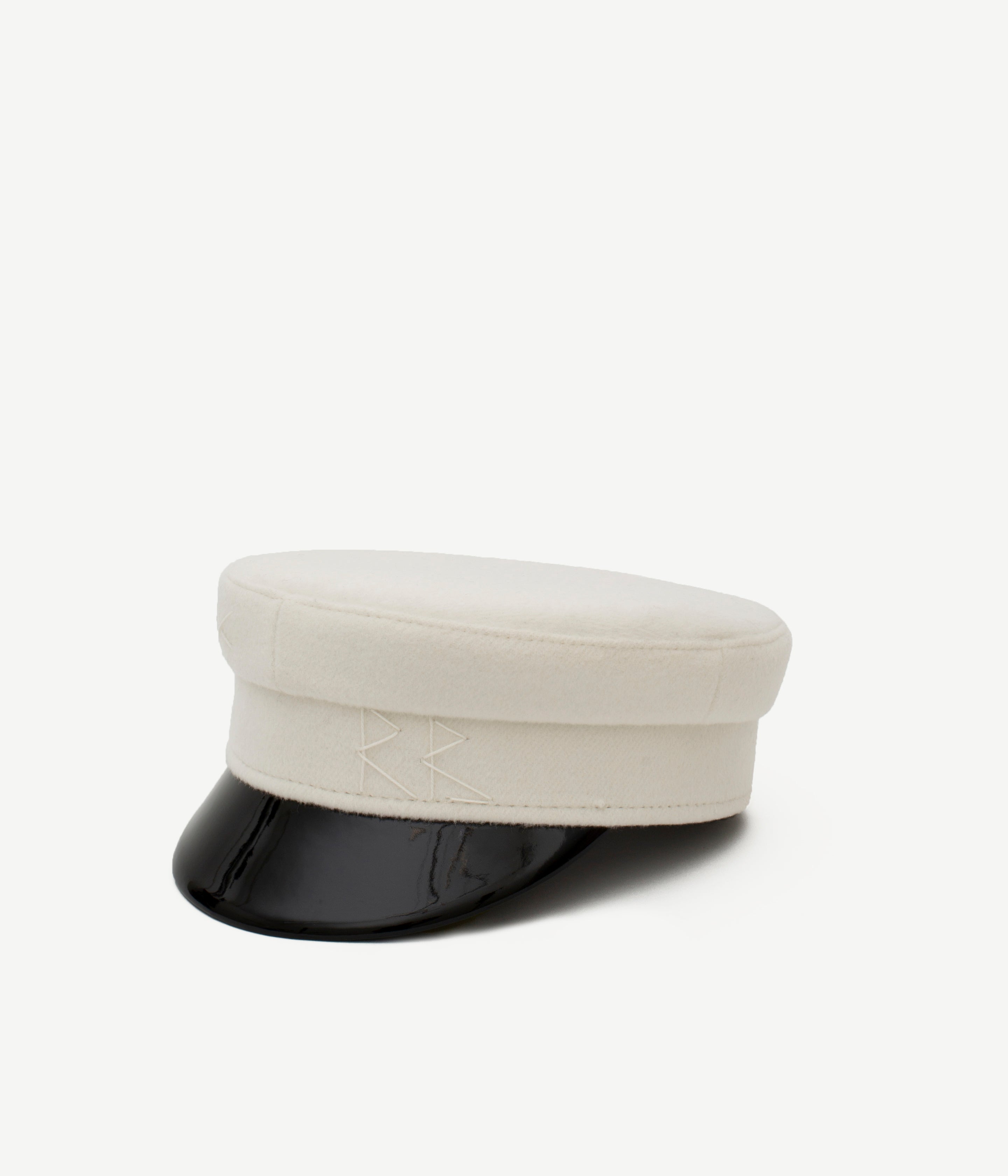 White Wool Baker Boy Cap • Ruslan Baginskiy Hats & Accessories - United ...