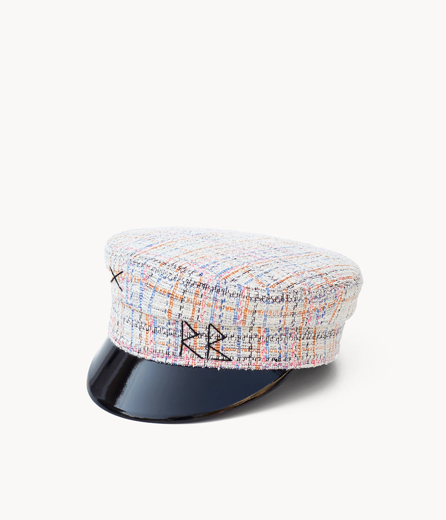 Ruslan Baginskiy Checked Baker Boy Cap