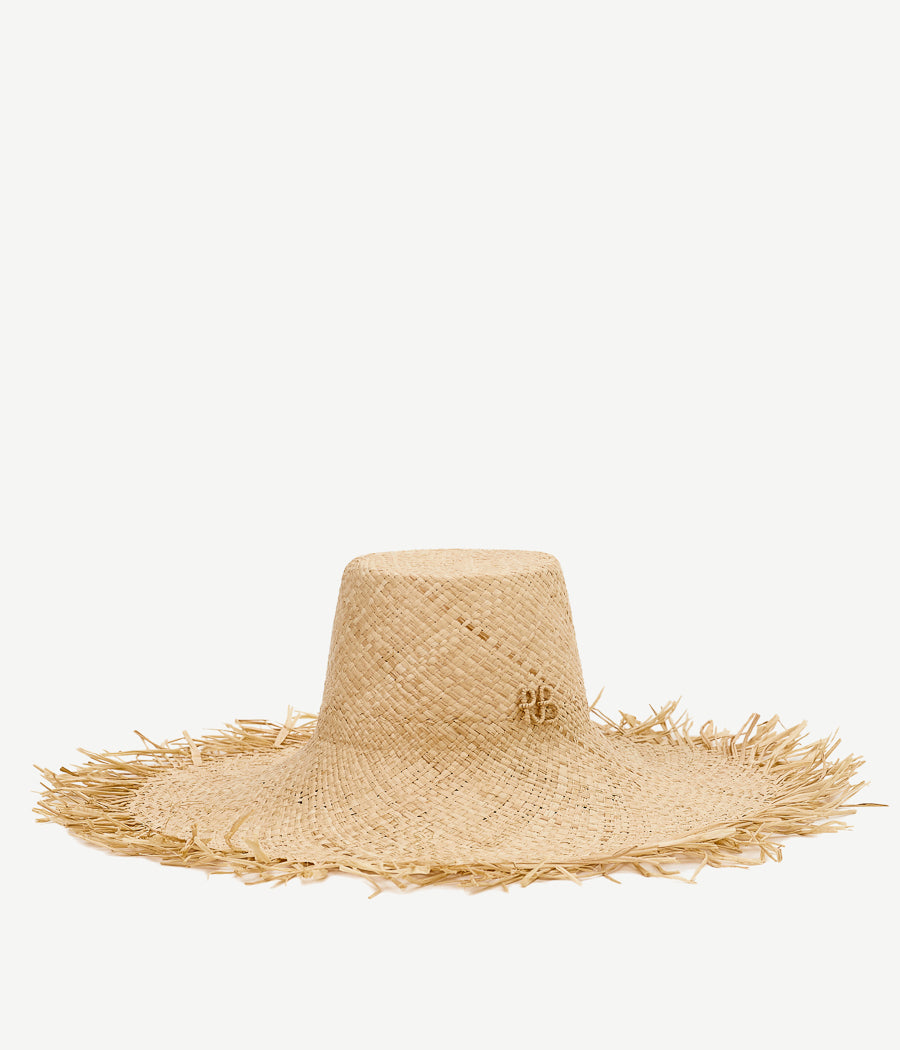 RUSLAN BAGINSKIY - Oversized Paper Straw Hat